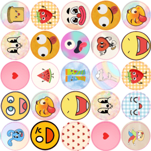 מדבקות צבעוני 2