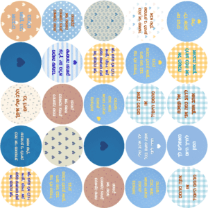 מדבקות כחול 3