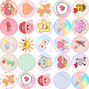 מדבקות צבעוני 1